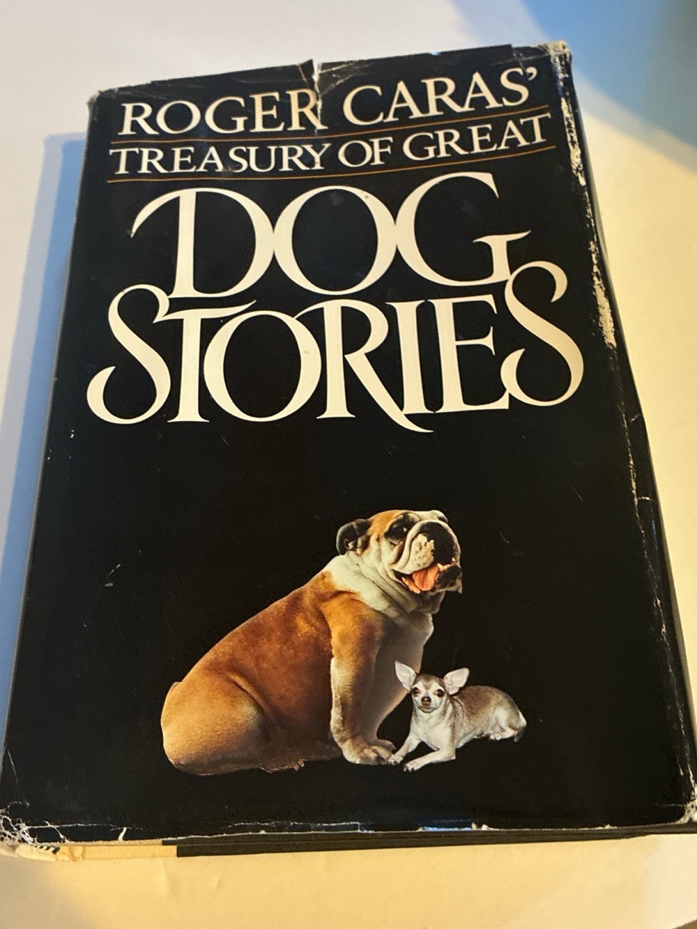 1987 Treasury of Great Dog Stories by Roger Caras Hardcover